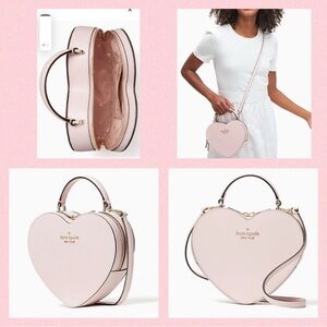 Kate Spade Blush Heart Crossbody Bag